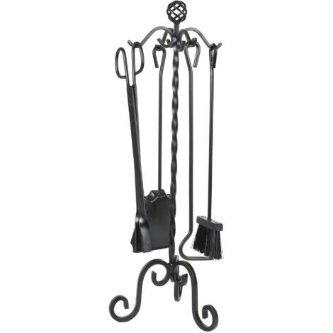 Juego accesorios chimenea modelo GAUDI. 4 piezas (1/2)