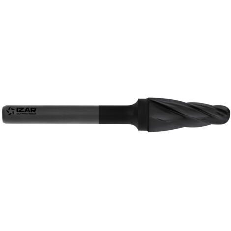 Fresa Rotativa Metal Duro Norma-Kel (L) Conica Redondeada - 9267 - 12,70X06,00 mm Dent.1 - AlTIN IZAR (1/4)