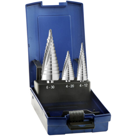 Broca HSS Co Escalonada Espiral - 1617 - Set IZAR (1/4)