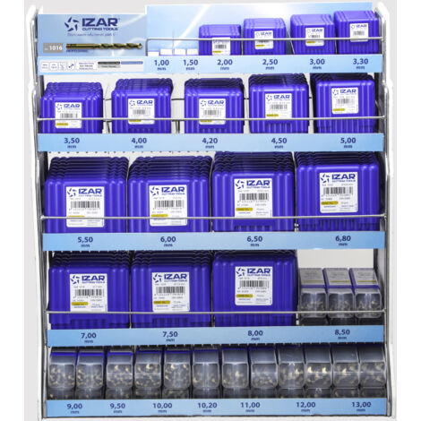 Broca HSS Co DIN338N - 1016 - Expo 1016 Pt-14 (1-13 mm - 3,25/4,25) Nacional IZAR (1/2)
