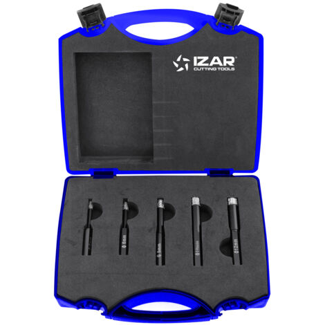 Broca-Corona Diamante - 1879 - Set 5-12 mm IZAR (1/4)