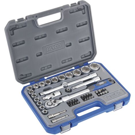 Juego Vaso s 1/2" 48 piezas ALYCO