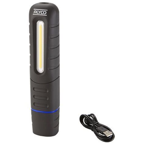 Linterna reforzada 10w cob recarg. ip65 ALYCO (1/5)