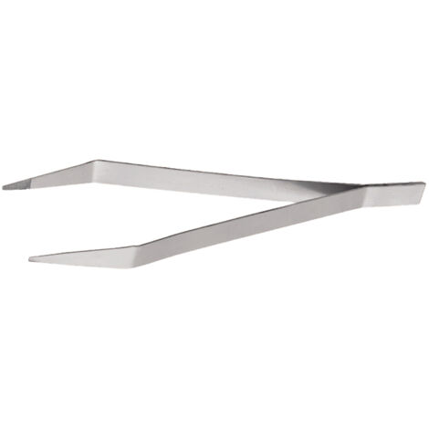 Pinza de precision boca curva 200mm inox ALYCO