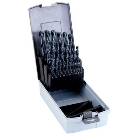 Juego 25 brocas 1-13x0,5mm Caja plast. ALYCO (1/2)