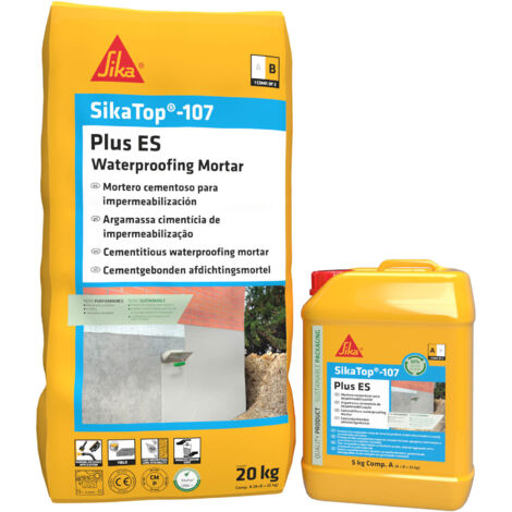 SikaTop 107 Plus Es 25 KG gris