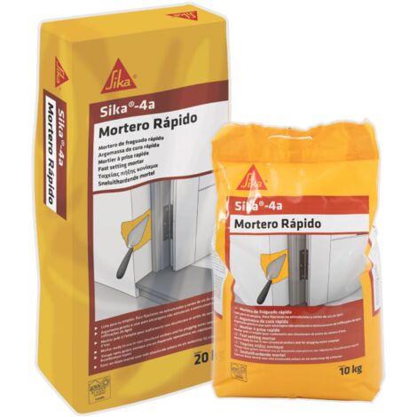 Lote de  1 unidades Sika-4a Mortero Rapido  20 KG Saco SIKA (1/5)