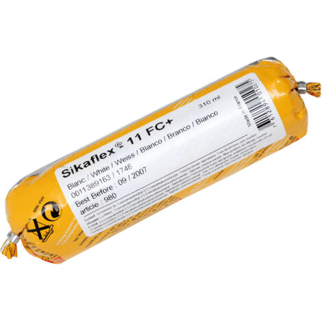 Sikaflex-11FC Purform whit.C40 /20 UP300 adhesivo multiusos y sellador de juntas elástico , 1 unidad 300ml, Blanco (1/4)