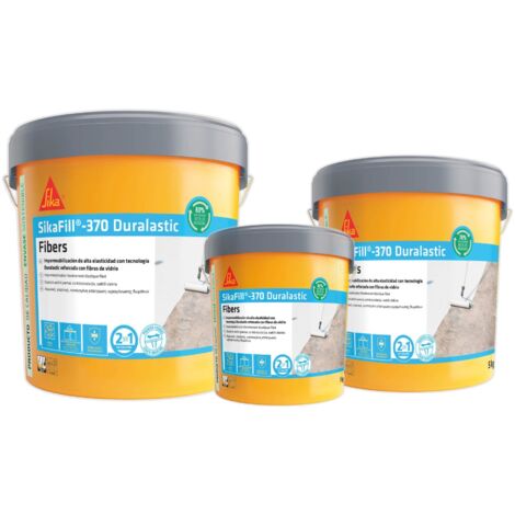 Lote de  2 unidades SikaFill 370 Fibers Blanco 5 Kg SIKA