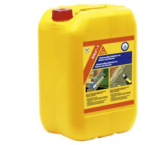 Lote de  1 unidades Sika-1 25 KG Garrafa SIKA