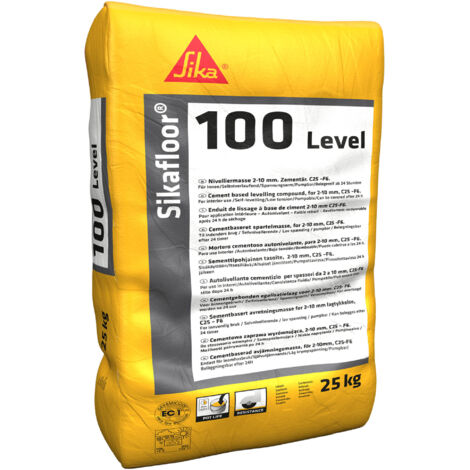 Lote de  2 unidades Sikafloor-100 Level (ES)  25 KG Saco SIKA