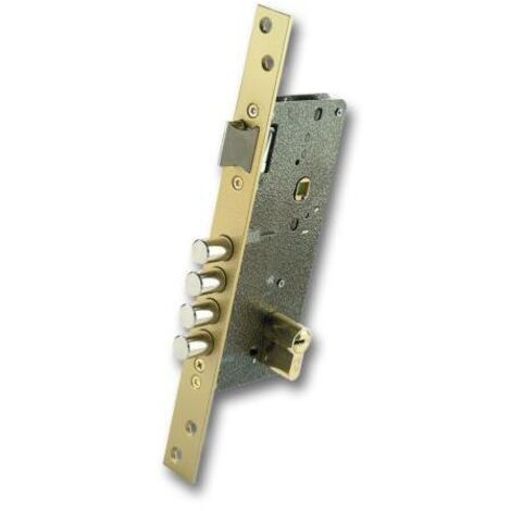 Cerradura seguridad EZCURRA 700B,DS-15/60 negro/mate 1048750