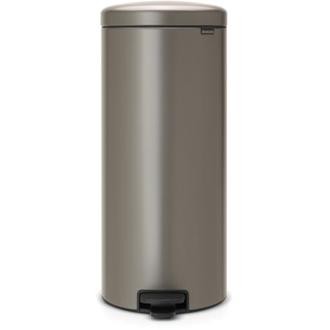 Cubo de pedal BRABANTIA Newicon 30l. Platinum 114441