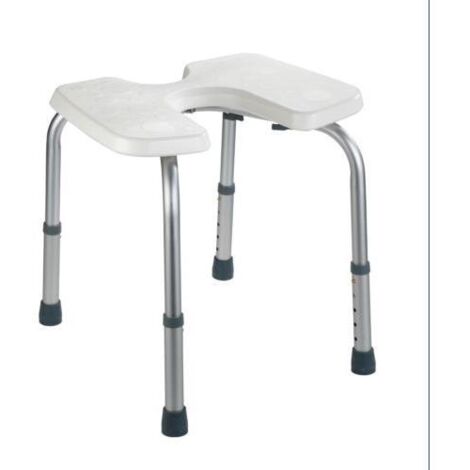 Taburete higienico WENKO Secura altura ajustable 206051