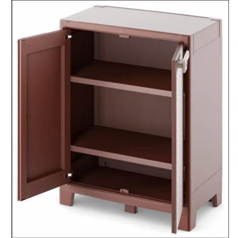 Armario bajo JOBGAR 80x44x100 marron 09762BRC