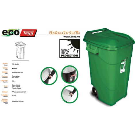 Contenedor Jardin 120l. 424007