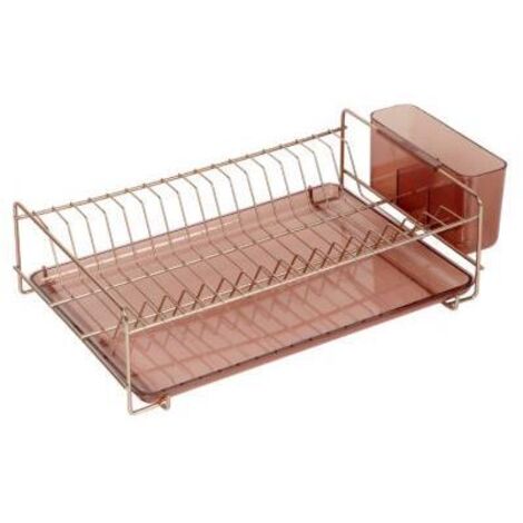 Escurreplatos SAUVIC plano inoxidable 18/8 cobre 90996