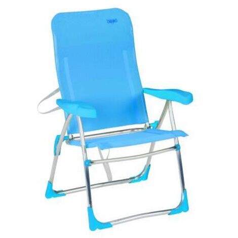 Silla playa alta multifibra al/206-m-05 azul CRESPO