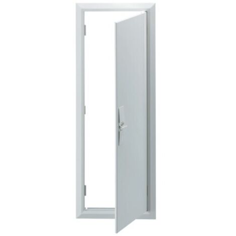 Cadre avec porte pour bac d'encastrement 1 travée Gamma+13 - GF313E - Hager