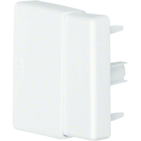 Embout pour goulotte de distribution lifea LFF 30/40/60x60mm Blanc HAGER LFF6006069016
