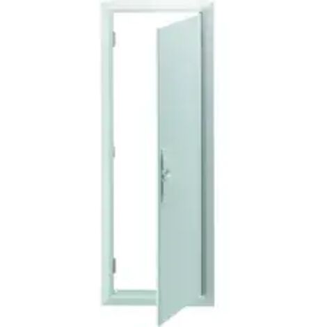 Hager – Cadre porte Gamma 13 pour coffret électrique GE413E – Largeur 375mm – Hauteur 1230mm – Indice de protection IP40 – Cloison creuse - GF413E