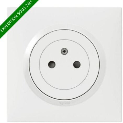 Prêt à poser avec 1 commande sans fil et 1 interrupteur complet Dooxie -  Blanc - 600692 - Legrand - Mon Habitat Electrique