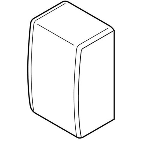 Embout pour moulure Legrand Keva 50x20mm blanc Artic - 11585 - Planet Wattohm