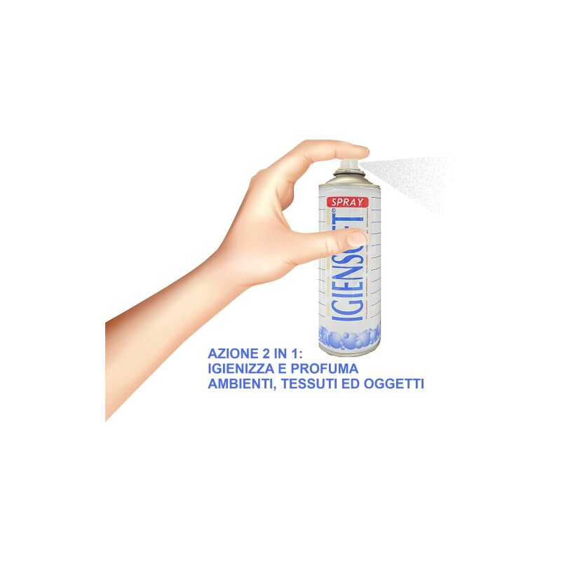 RAMPI IGIENSOFT Deodorante Igienizzante Tessuti superfici ambiente Antitarme  Spray 150 ML