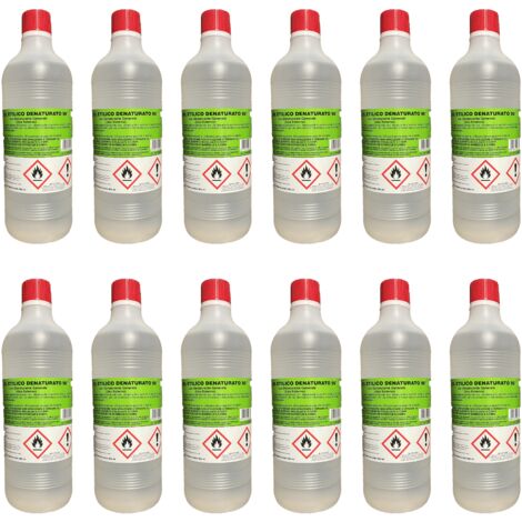 Sprintchimica ALCOOL ETILICO DENATURATO 96o disinfettante igienizzante 12 LT