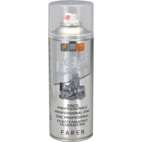 Faren F93 Zinco Spray zincante a freddo 98% purezza 400 ML