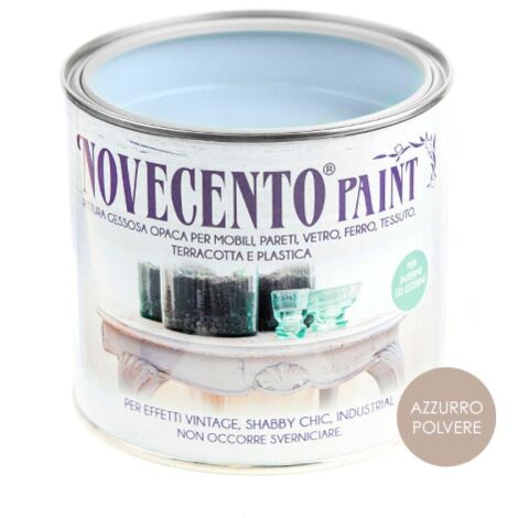 Novecento Paint Tinta Pastello 500ml Azzurro Polvere