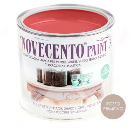 Novecento Paint Tinta Pastello 500ml Rosso Primitivo