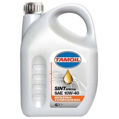 Olio motore semisintetico 10W40 B-D 4 litri – Alta prestazione per motori benzina e turbodiesel – Riduzione consumi e protezione motore – Tamoil (1/7)