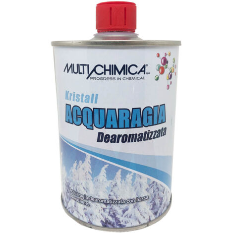 Multichimica KRISTAL ACQUARAGIA Dearomatizzata Solvente diluente vernici 500 ML 500 ML