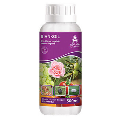 Adama BIANKOIL Olio Bianco vegetale Anticocciniglia Acaricida 500 ML