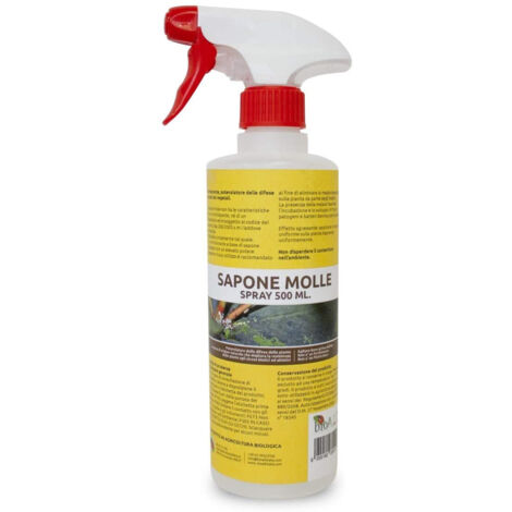 Bio ALT SAPONE MOLLE SPRAY Insetticida biologico pronto uso orto giardino 500 ML
