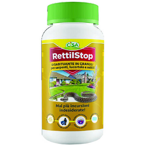 Zapi DISABITUANTE RETTILI Repellente Dissuasore serpenti gechi lucertole 1 LT