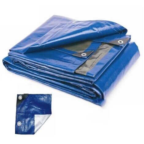 Arrigoni TELO TELONE PESANTE impermeabile multiuso blu/grigio 200 GR 6X8 MT 6X8 metri