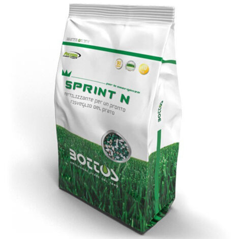 Concime Per Prato Bottos Sprint N 25kg - Fertilizzante Granulare A Cessione Programmata - Foto 2