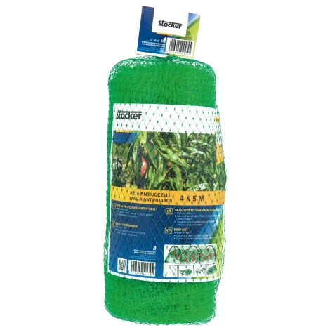 Stocker ART.4572 Rete Antiuccelli protezione orto 2x10 MT