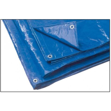 Utilia TELO OCCHIELLATO MULTIUSO IN POLIETILENE Col. Blu mt. 7x8