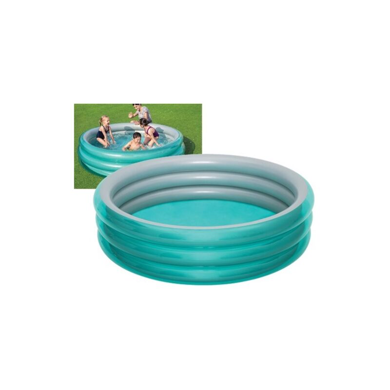 Piscina Gonfiabile Baby 3 Anelli Grande Metal Bestway 51043