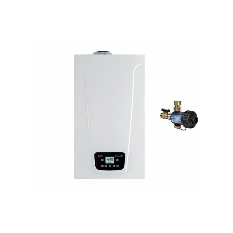 Caldaia Baxi Duo-Tec Compact E 24 KW A Condensazione Low NOx Completa ...