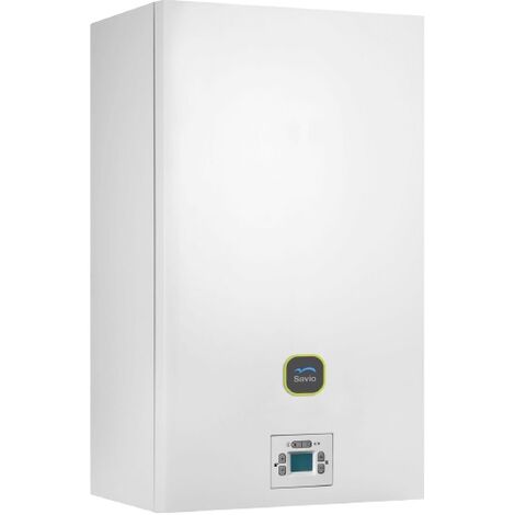 Caldaia Savio InoxDens 24s a condensazione completa di kit scarico fumi metano classe A Low NOx Kit Fumi Sdoppiato,Metano