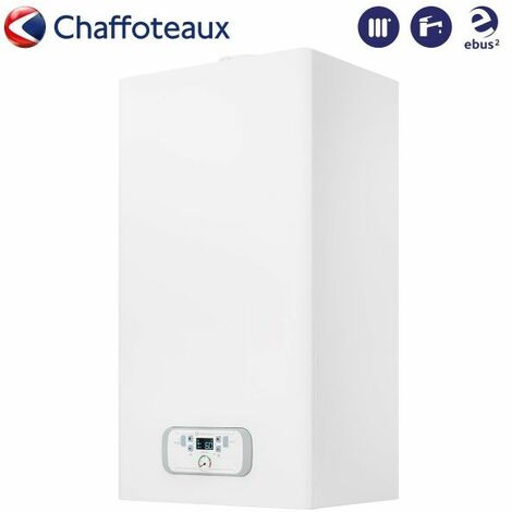 Caldaia a Condensazione Chaffoteaux INOA S 29 Low NOx Metano / Gpl Completa di kit Scarico Fumi Kit Fumi Coassiale,Metano/Gpl