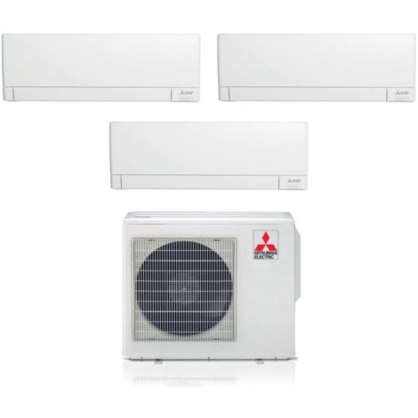 Condizionatore Mitsubishi Electric Trial Split Ay 9000+9000+9000 btu con MXZ-3F54VF Wi-Fi Integrato R-32