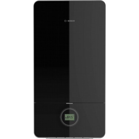 Caldaia a Condensazione Junkers Bosch CONDENS 7000i W Nera GC7000IW 24 kW Metano/Gpl Completa di Kit Scarico Fumi