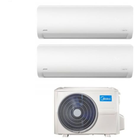 Condizionatore Midea Dual Split Inverter serie XTREME PRO 9000+9000 Btu con M2OH-14 R-32 Wi-Fi Integrato