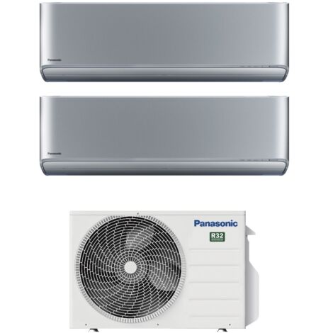 Condizionatore Dual Split Panasonic Etherea Silver 9+12 con CU-2Z41TBE R-32 Wi-Fi Integrato