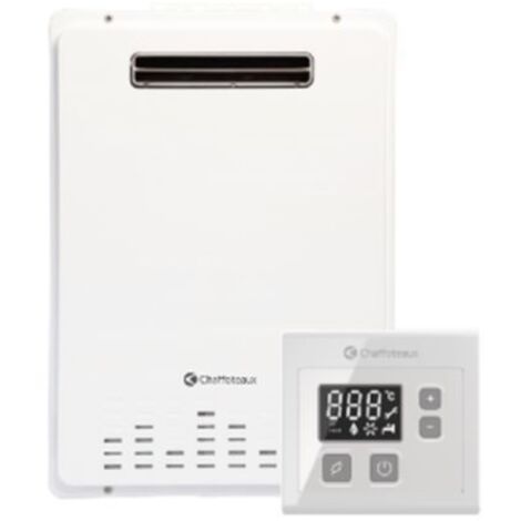 Scaldabagno a Gas Chaffoteaux Avenir Plus LNX Outdoor 22 litri codice 3632470 low NOx GPL